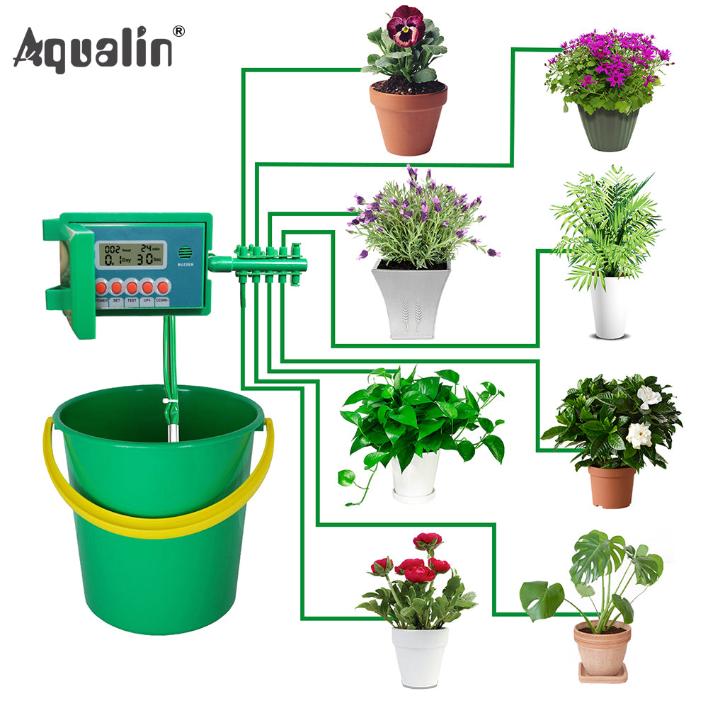 indoor plant watering kit Automatic Micro Home Drip Irrigation Watering Kits System Sprinkler wi – Melody Special